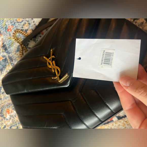 Saint Laurent Medium Loulou Matelassé Leather Shoulder Bag AUTHENTIC - Picture 8 of 16